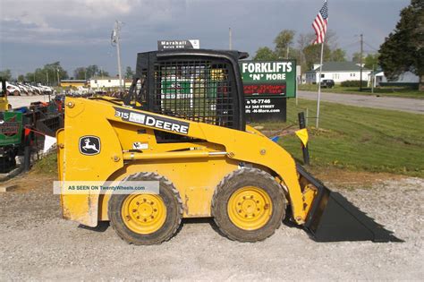 john deer 315 skid steer specs|john deere skid steer weight.